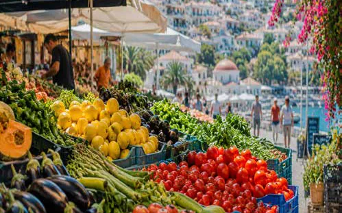 Freitagsmarkt in Kaş
