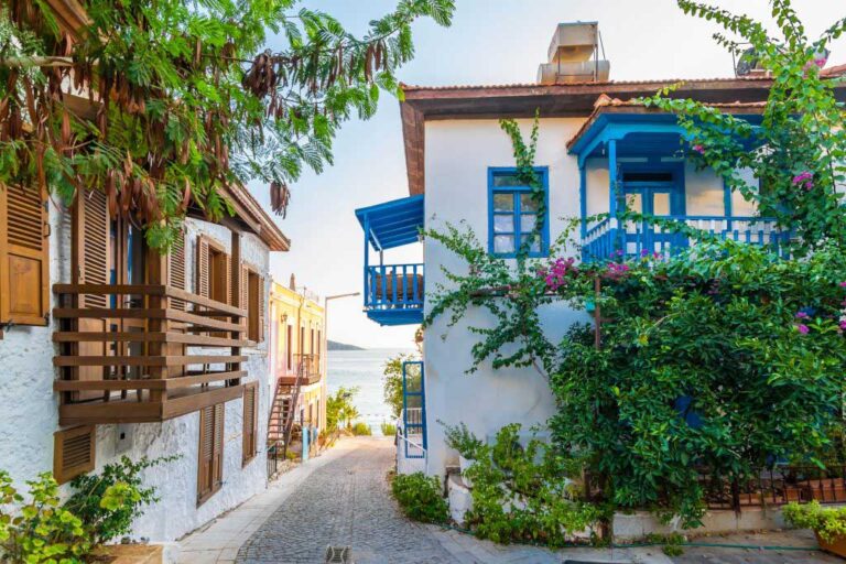 Kalkan Вулиці міста
